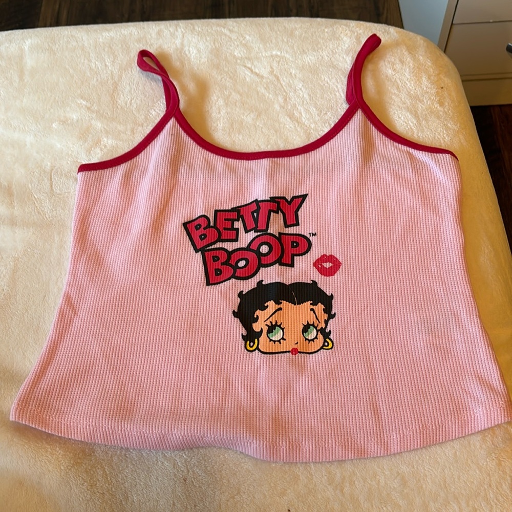 Betty boop tank top
